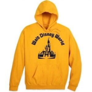 Disney Parks Retro Collection Lived In Yellow Hoodie